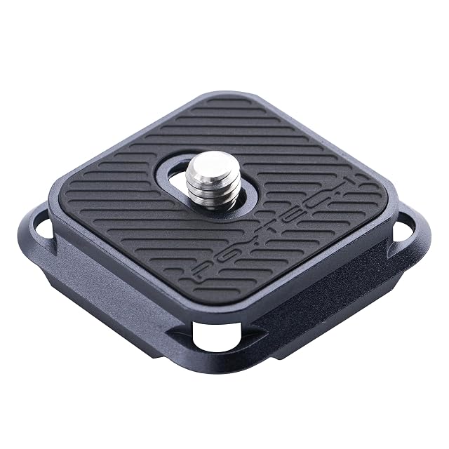 PGYTECH Snaplock square Arca-Swiss plate in black aluminium