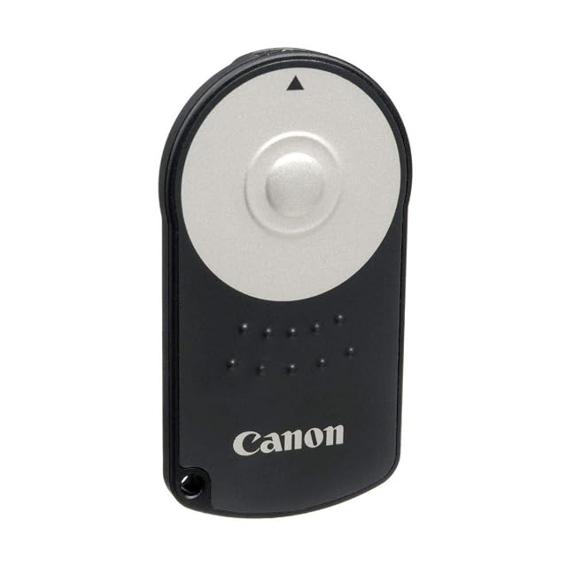 Canon RC-6 infrared remote release, black, seen from the front
